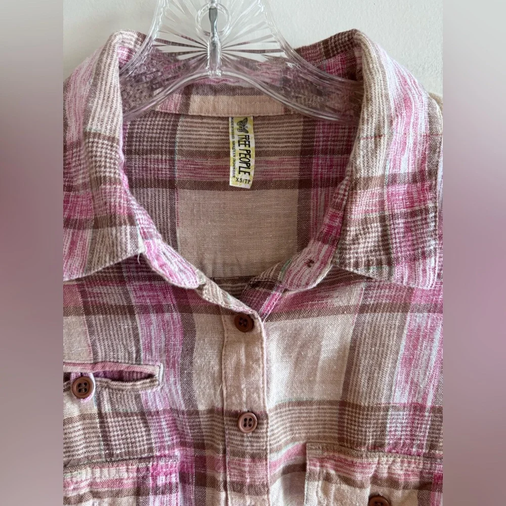 Free People Line & Cotton Flannel